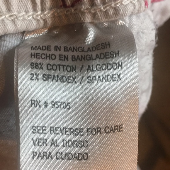 IRON CO FLAMINGO SHORTS COTTON BLENS DRAWSTRING WAISTBAND - Picture 4 of 4